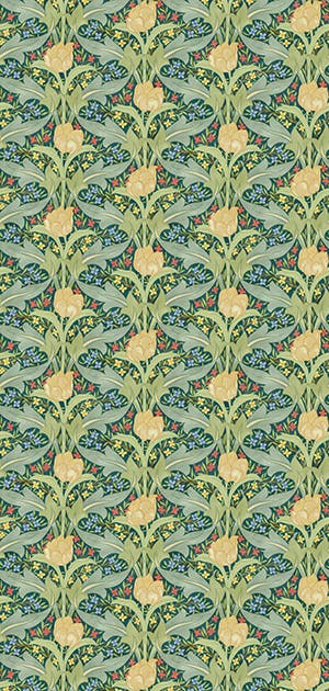 Brantwood Tulip & Jasmine Emerald BW45104-3