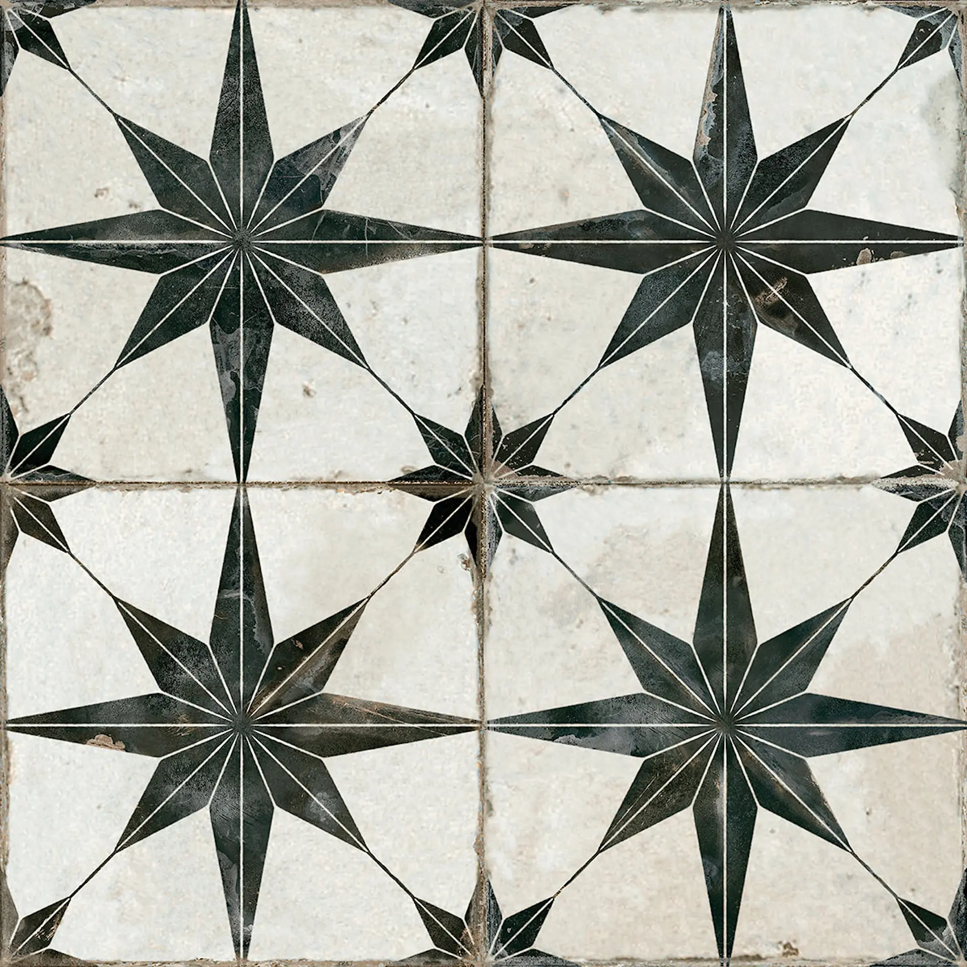 Star Star Svart/vit 45X45