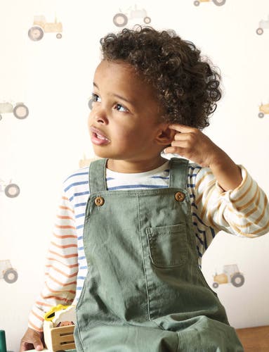 Casadeco - Vintage Tractor Naturel Once Upon A Time