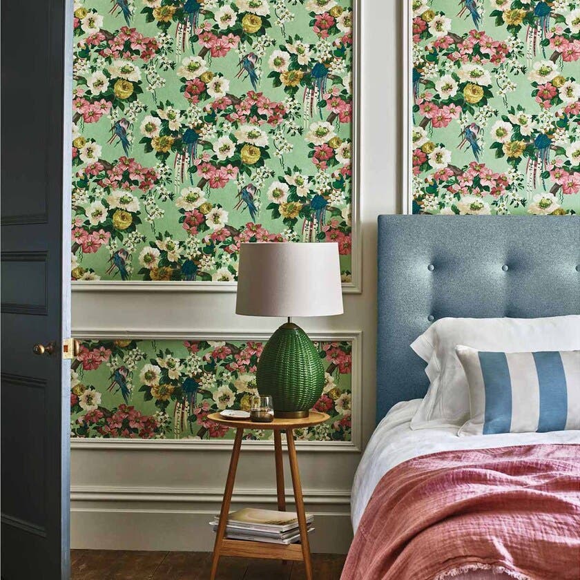 Floral Serenade verde V&A Decorative Papers 2