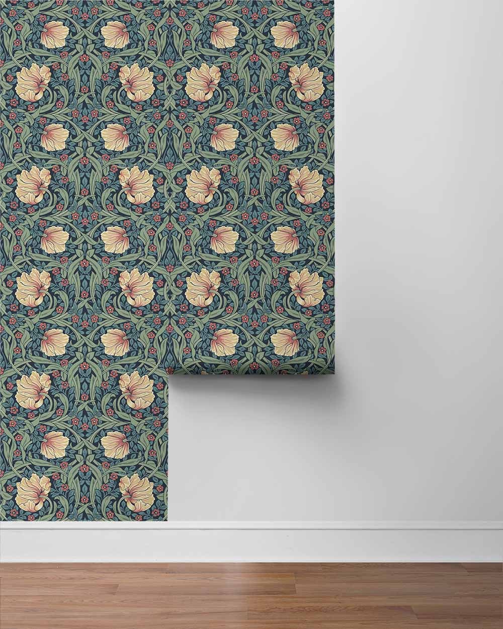 Carma - Peel & Stick Pimpernel Garden Bluestone & Clay NW54202