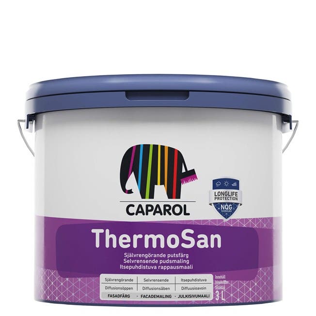 Fasadfärg ThermoSan 2,85 L Vit-Bas