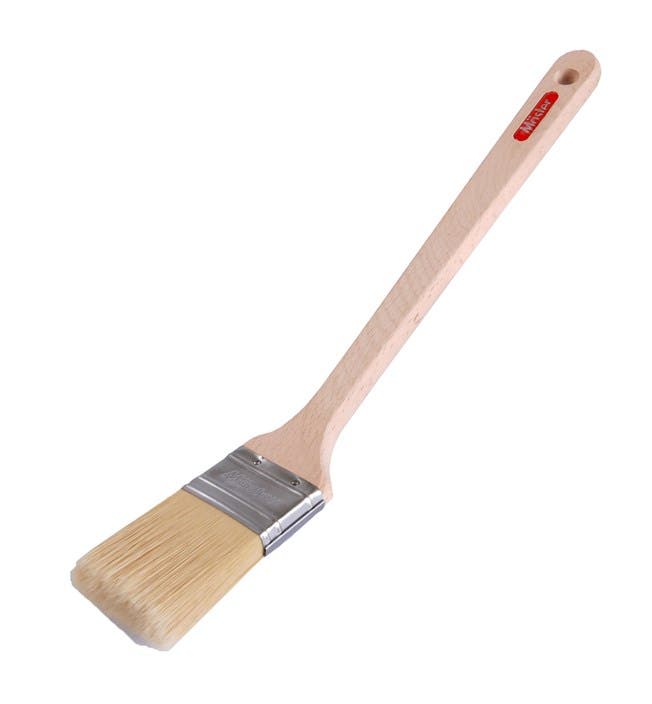 Vinkelpensel lång, Superior Pro Blond 50 mm