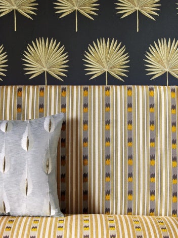 Jane Churchill - Fortunei Black/Gold