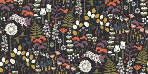 Boråstapeter - Hanna Werning Hoppmosse 1452, Swedish Designers Wallpapers