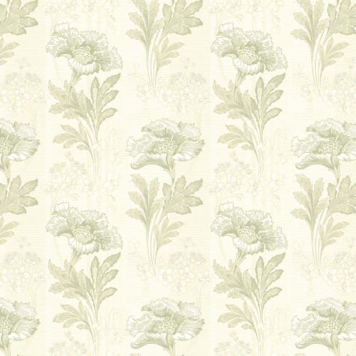 Lim & Handtryck - Solviken - Vit/Grön K35-56