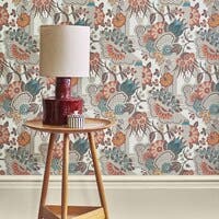 Pineapple Garden apricot V&A Decorative Papers 2