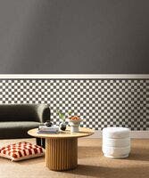 Classic Border Noir Blanc