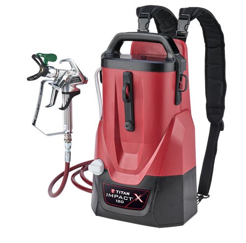 FÄRGSPRUTA IMPACT X-120 TITAN RYGGMODELL
