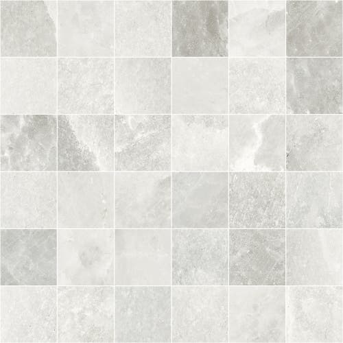 Salt Light Grey mosaik 5x5, ark 30x30