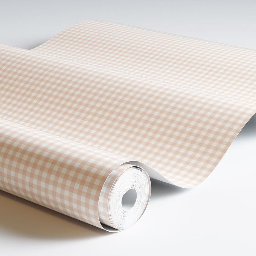 Lotta Ljusröd Småmönstrat