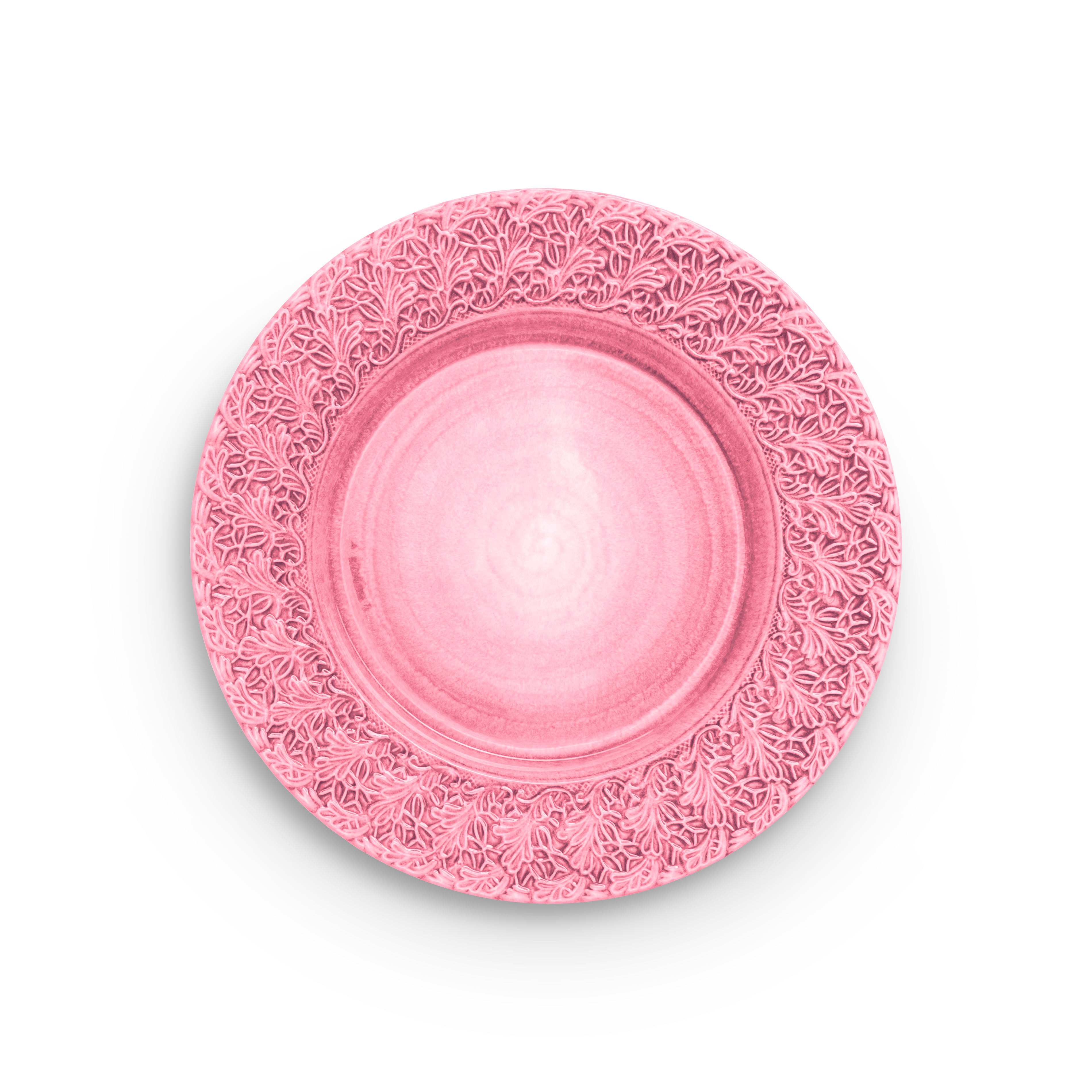 Lace Tallrik 32 cm Rosa
