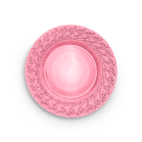 Lace Tallrik 32 cm Rosa