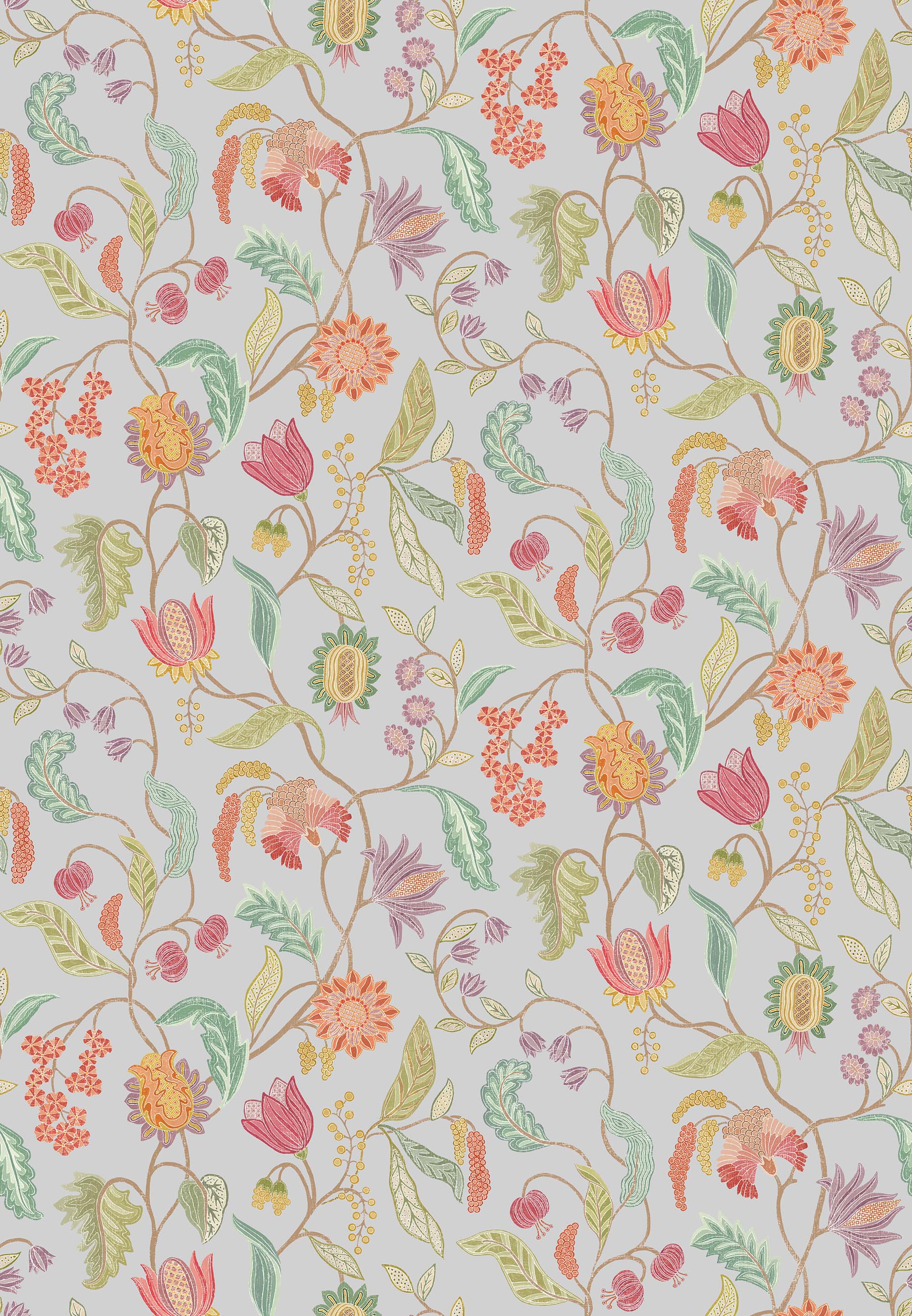 Osborne & Little Masino Metallic Silver