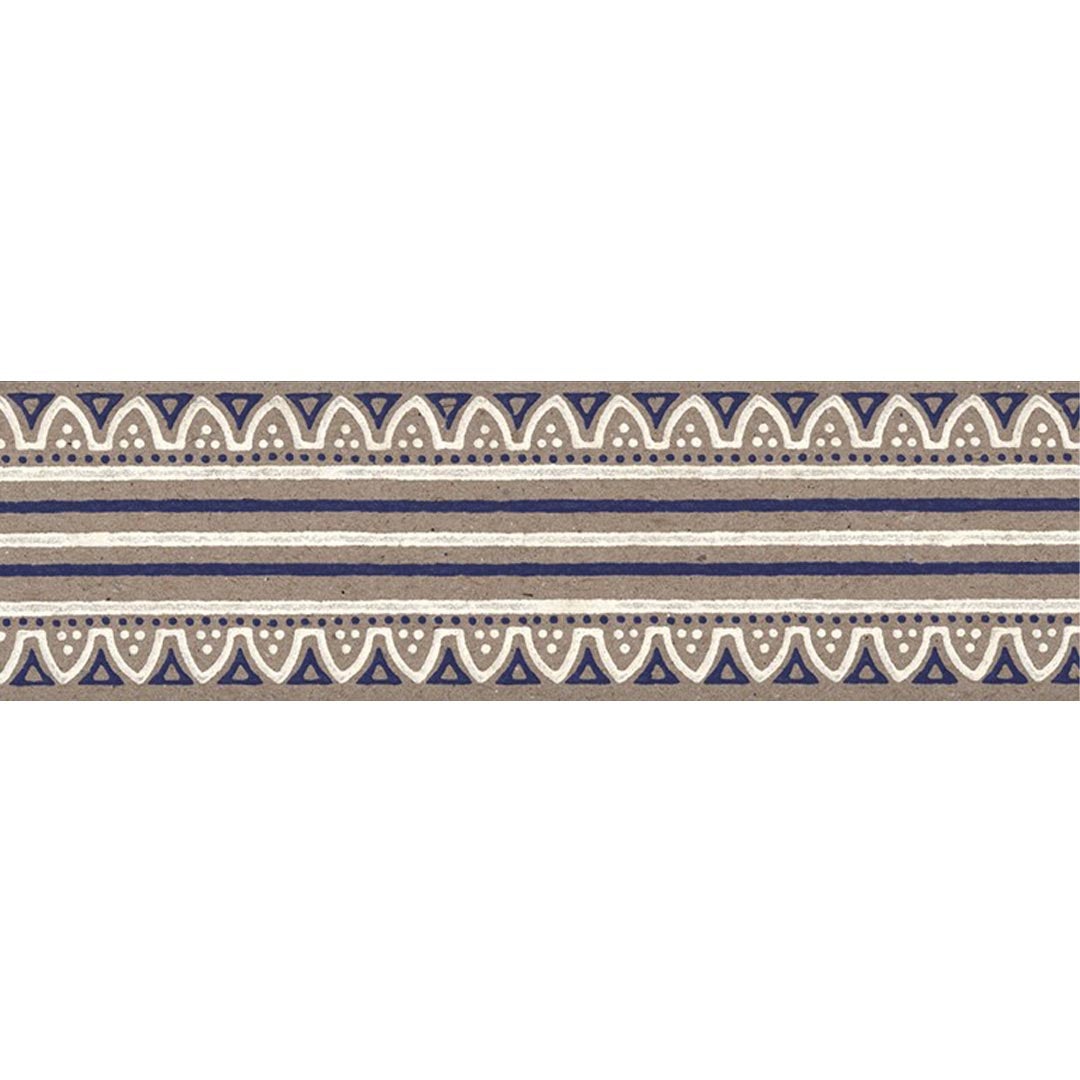 Lim & Handtryck - Svedjan - Kvist/Blå B18-40