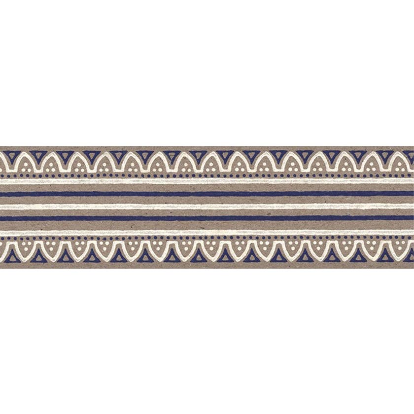 Lim & Handtryck - Svedjan - Kvist/Blå B18-40