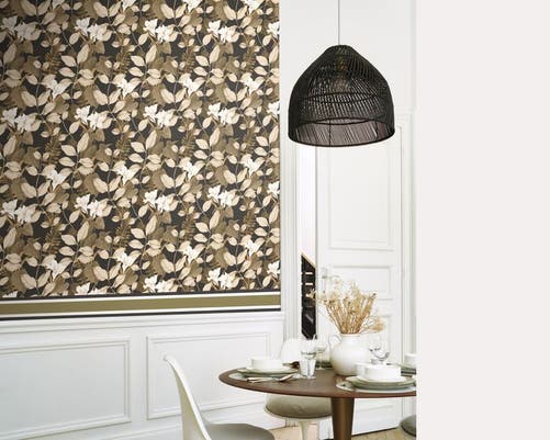 Casadeco - Royal Lily Tabac / Ardois Soliflore