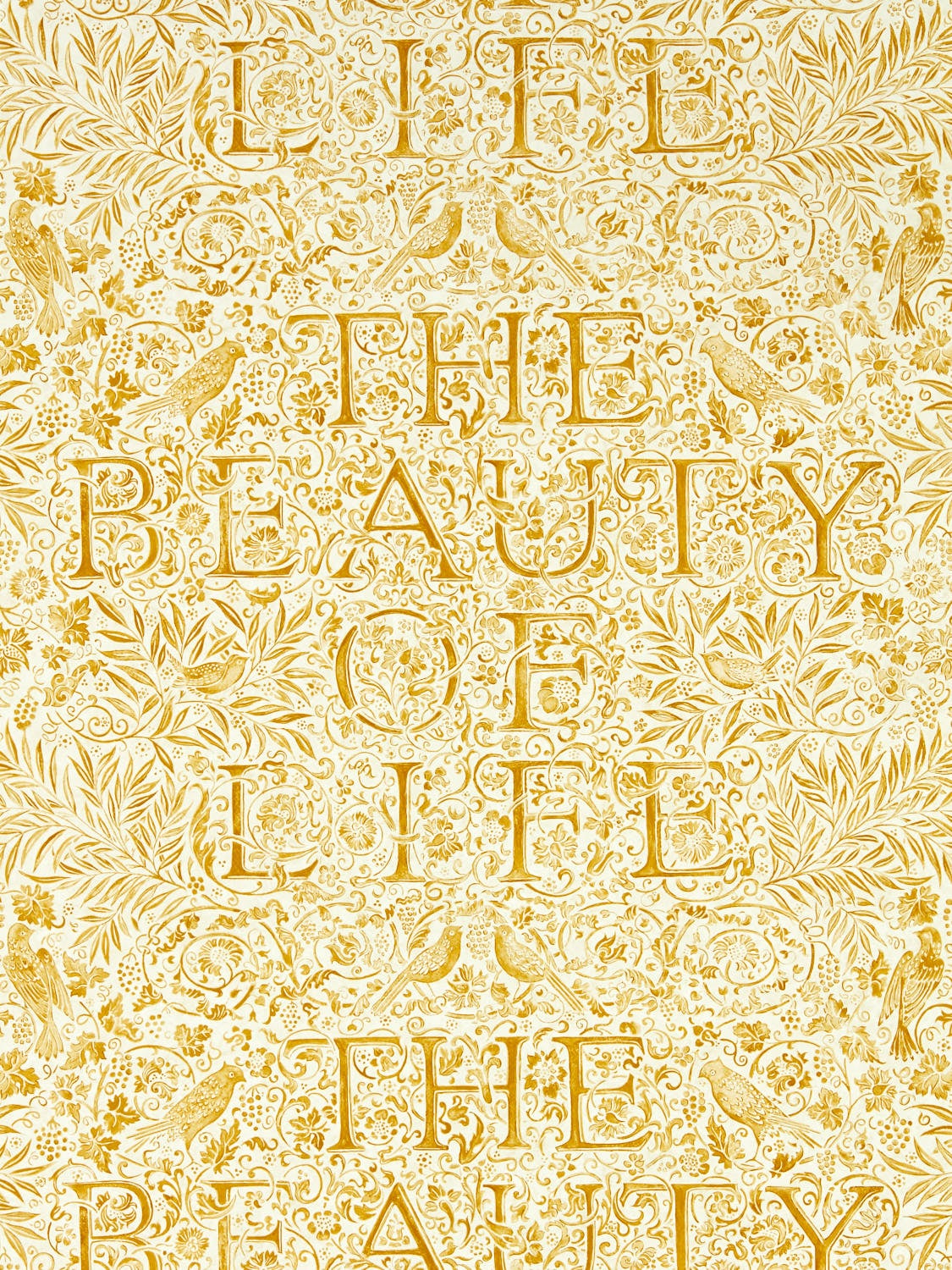 Morris & Co - The Beauty of Life Sunflo Emery Walkers House Wall