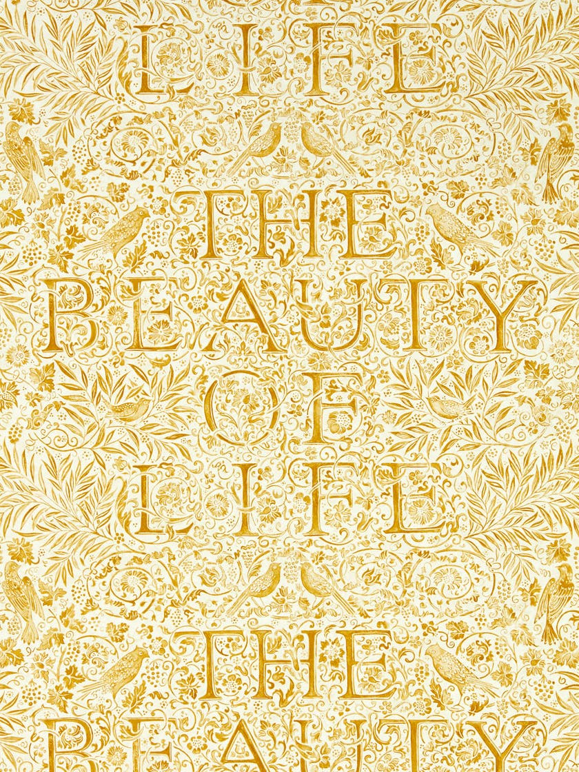 Morris & Co - The Beauty of Life Sunflo Emery Walkers House Wall