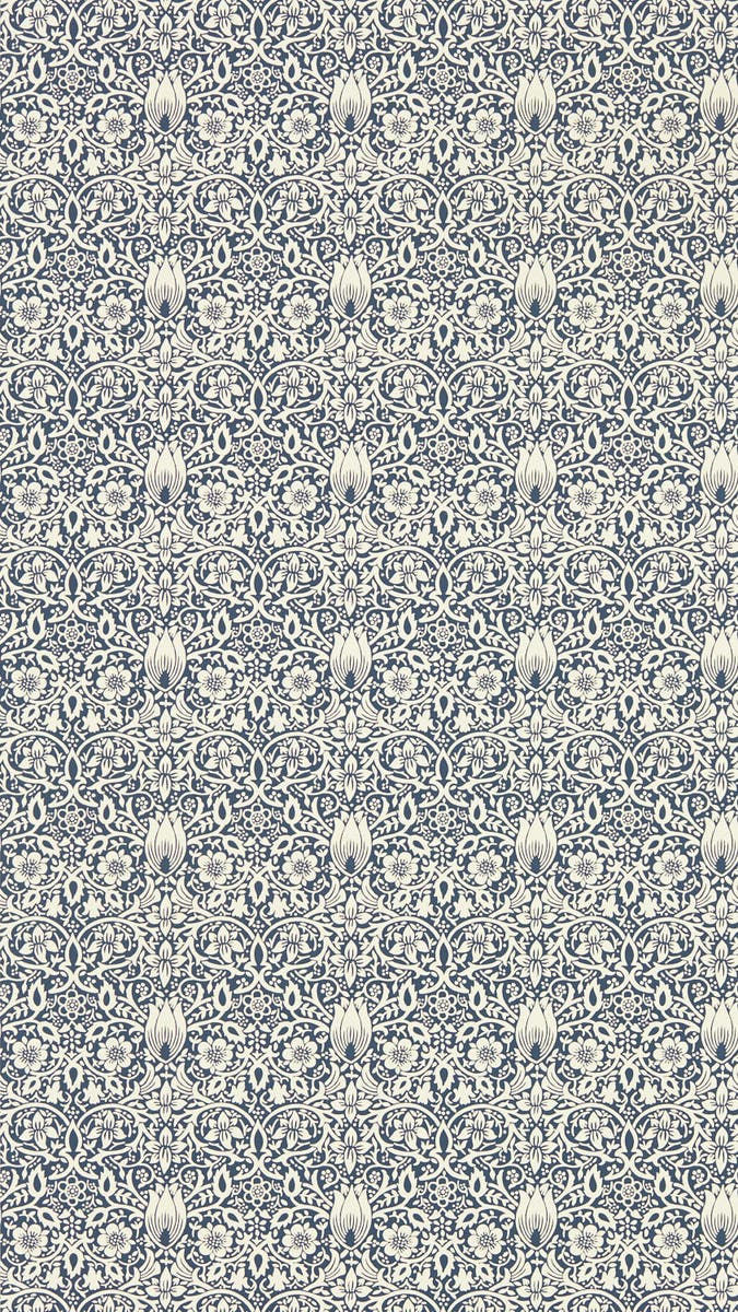 Morris & Co - Borage Inky Fingers Emery Walker`s House Wall