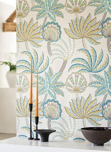 Osborne & Little - Ravenala Irisa Ravenala Petrol/Gol