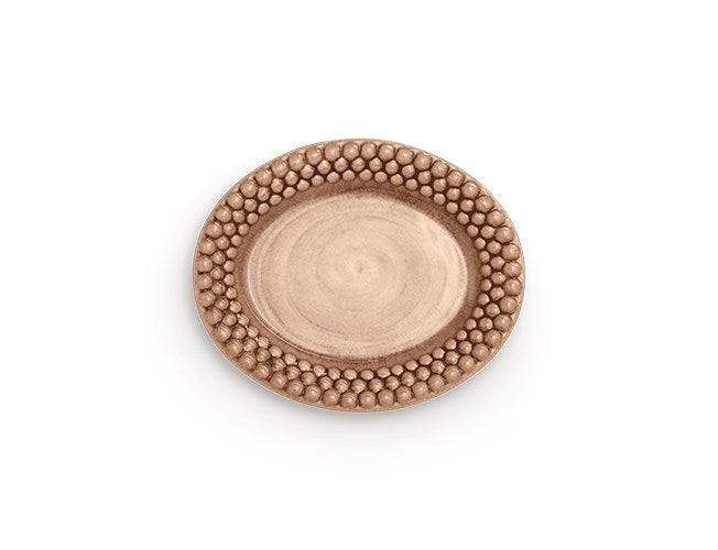 Bubbles Tallrik 20 x 16 cm Cinnamon