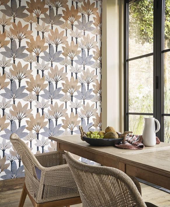 Casadeco - Babel Encre / Naturel Babylone Cad