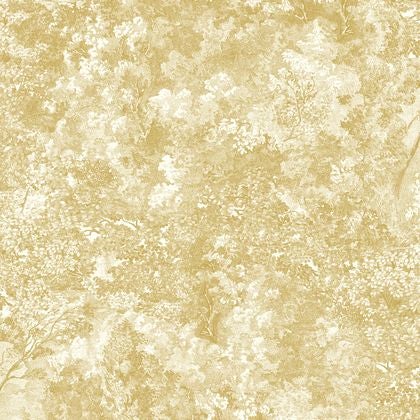 Casadeco - Canopee Jaune Olive Voyage Onirique