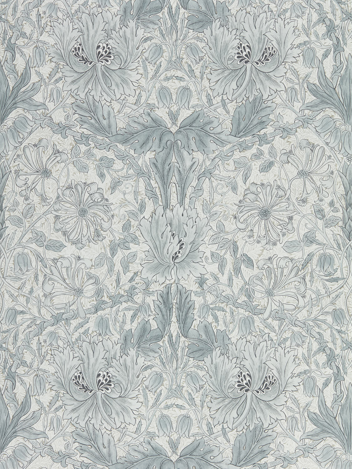 Morris & Co - Pure Honeysuckle & Tulip Pure Morris North Wallpap