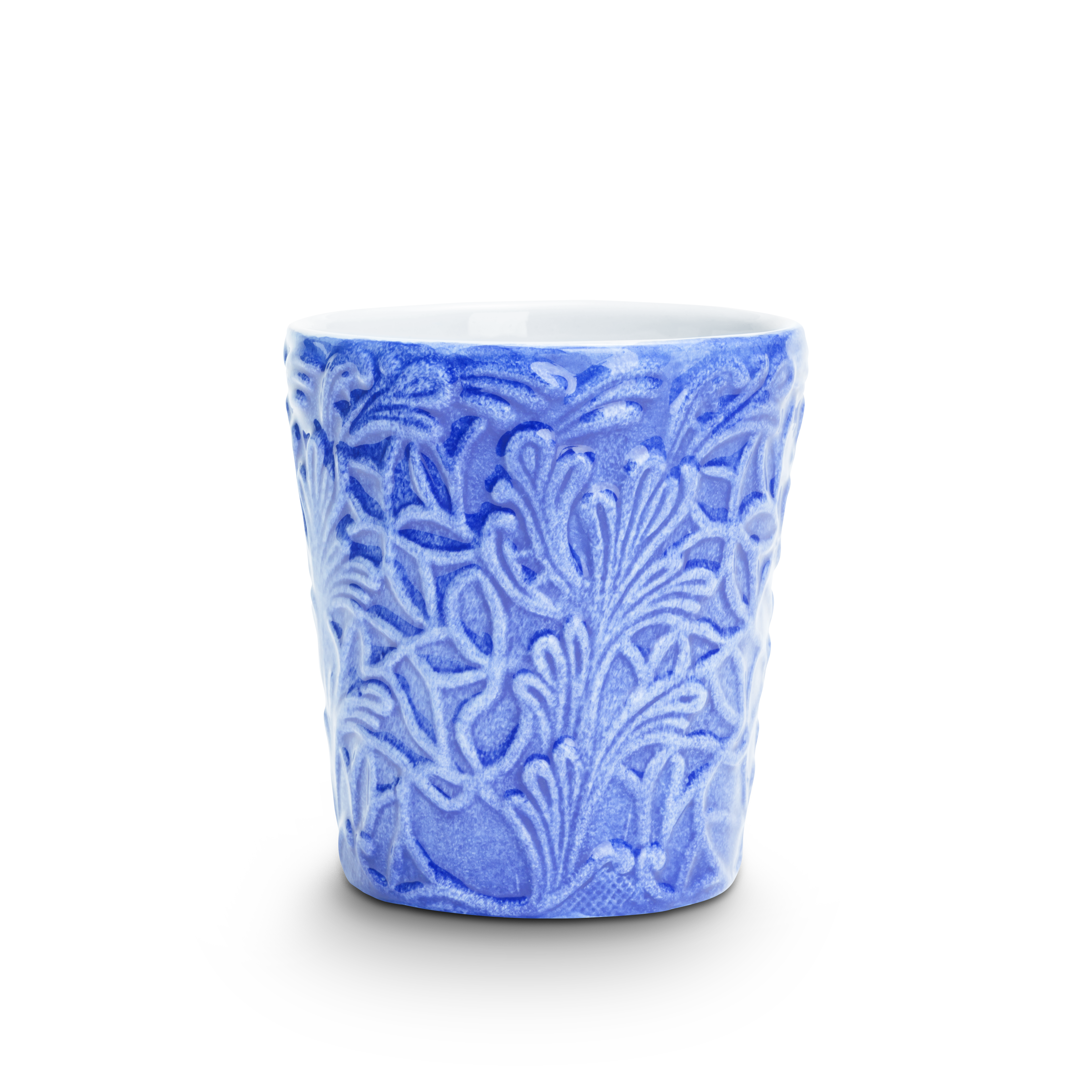 Lace Mugg 30 cl Ljusblå