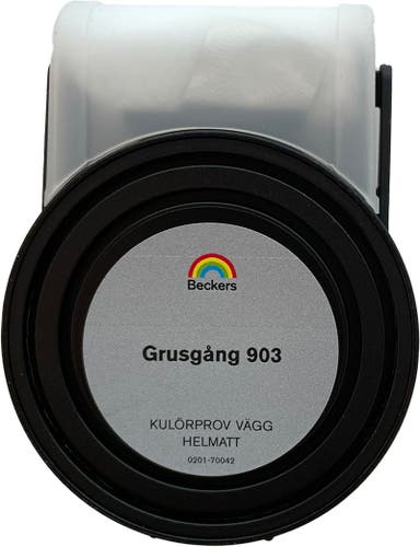 Beckers Kulörprov Helmatt 55ml Grusgång 903 0,055 L Grusgång 903