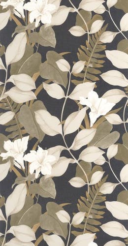 Casadeco - Royal Lily Tabac / Ardois Soliflore