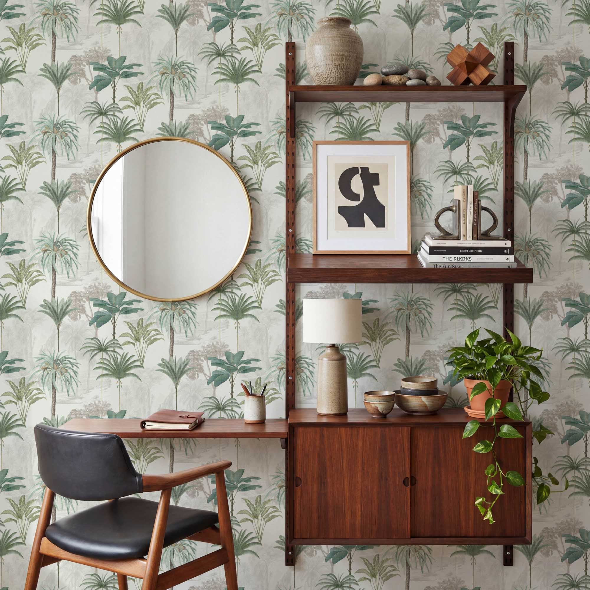Tapetterminalen - Vintage Etched Palms