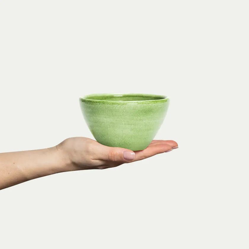Basic Skål 12 cm Grön