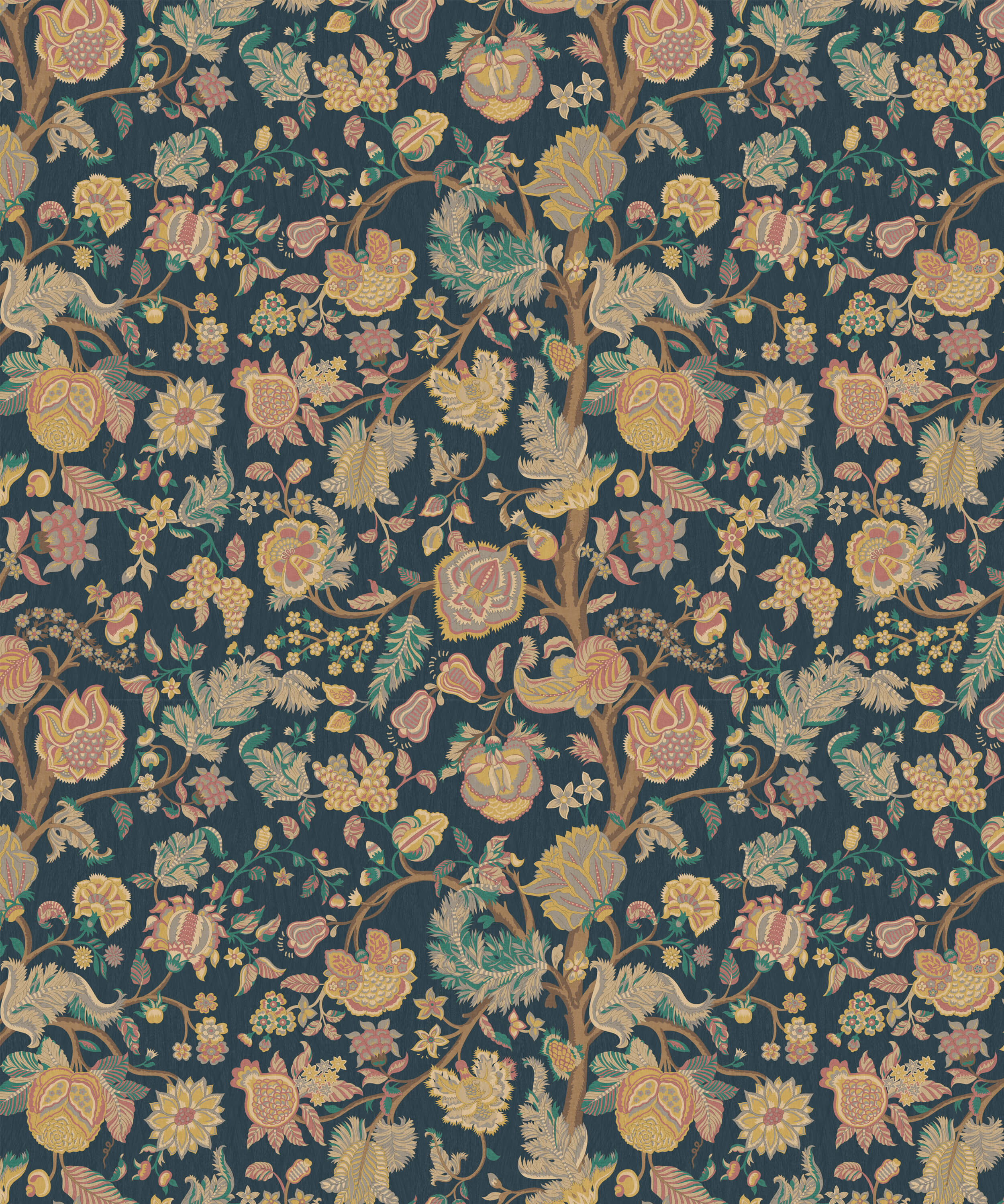 Liberty - Palampore Trail Pewter Blue