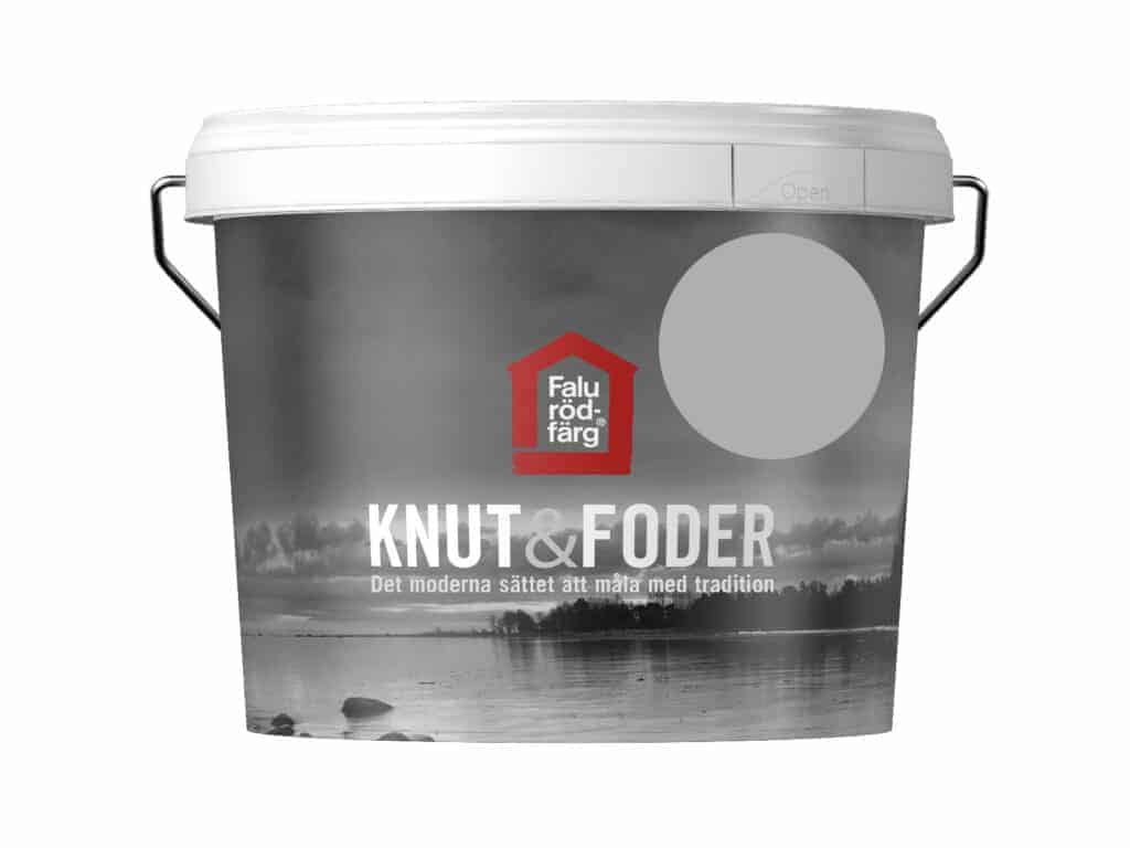 Falu Rödfärg Knut & Foder - Grå 3L