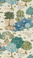 Pamir Garden Cream/Nettle Caspian Wallpapers