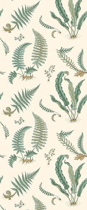 Original Ferns Verdigris BW45122-4