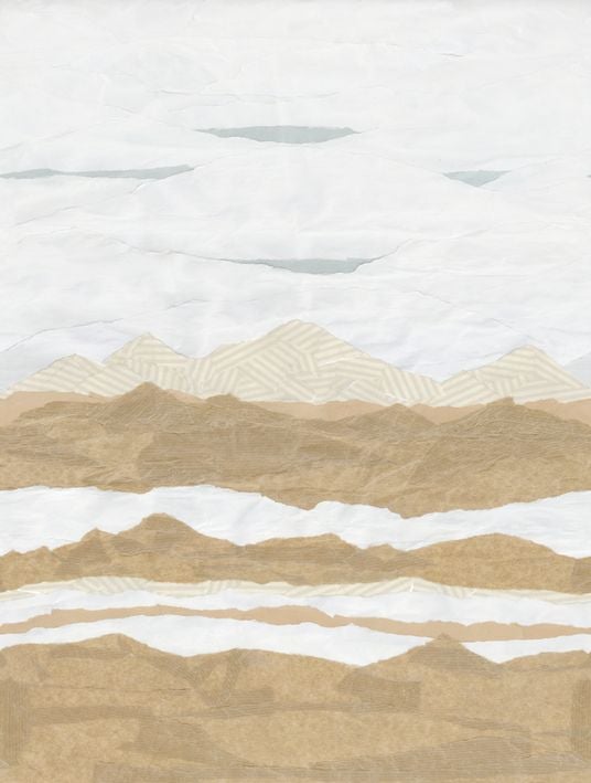 Casadeco - Dune De Papier_M Naturel Papercraft