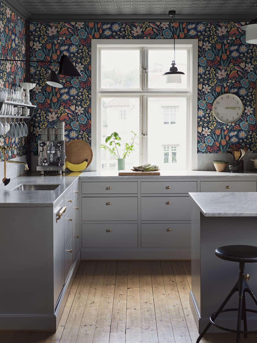 Boråstapeter - Hanna Werning Trädgården - Swedish Designers