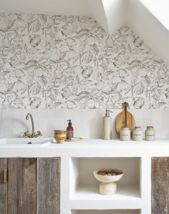 Casadeco - Lemon Tree Fusain Soliflore