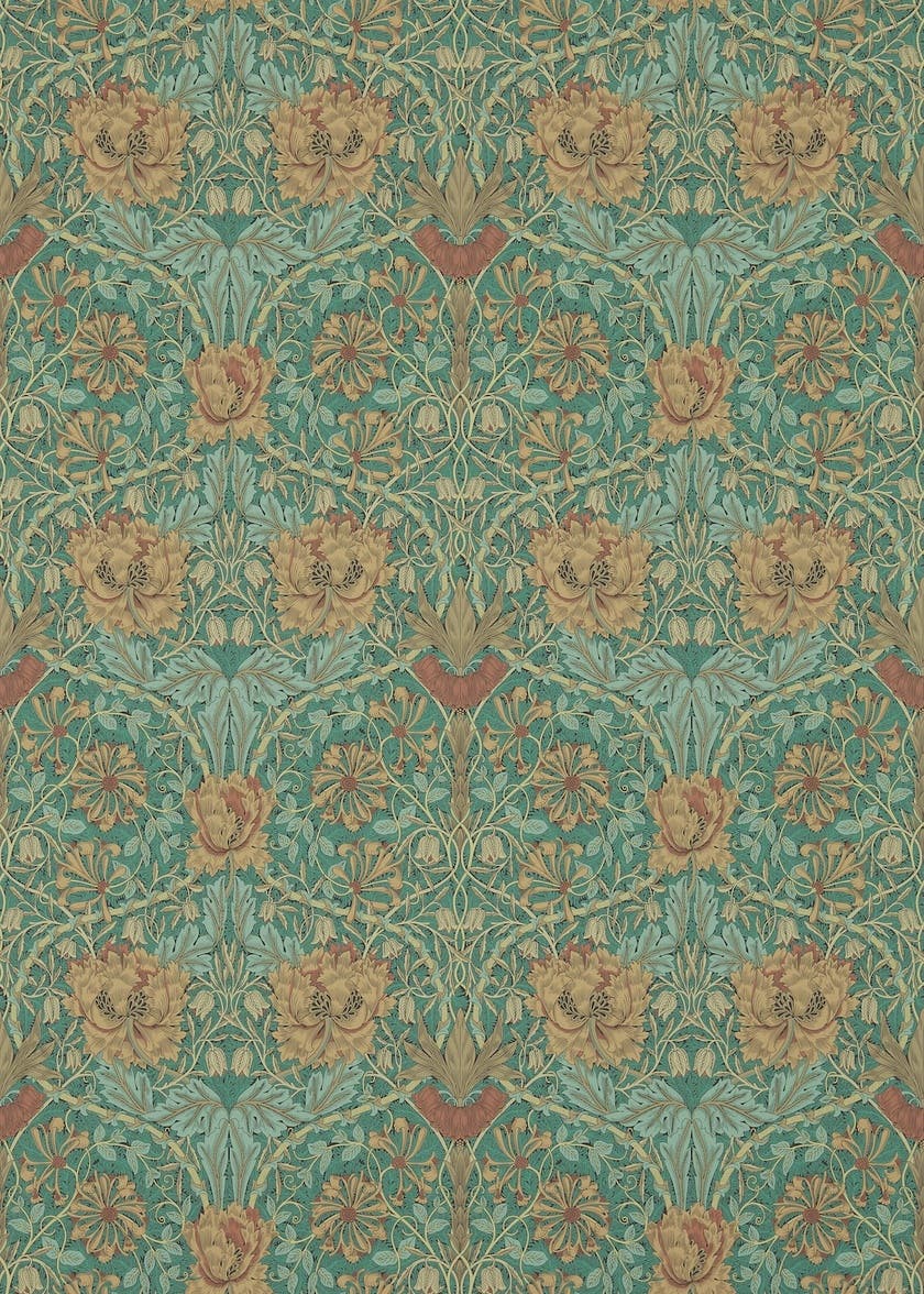 Honeysuckle & Tulip Emera Morris and Friends Wallpa