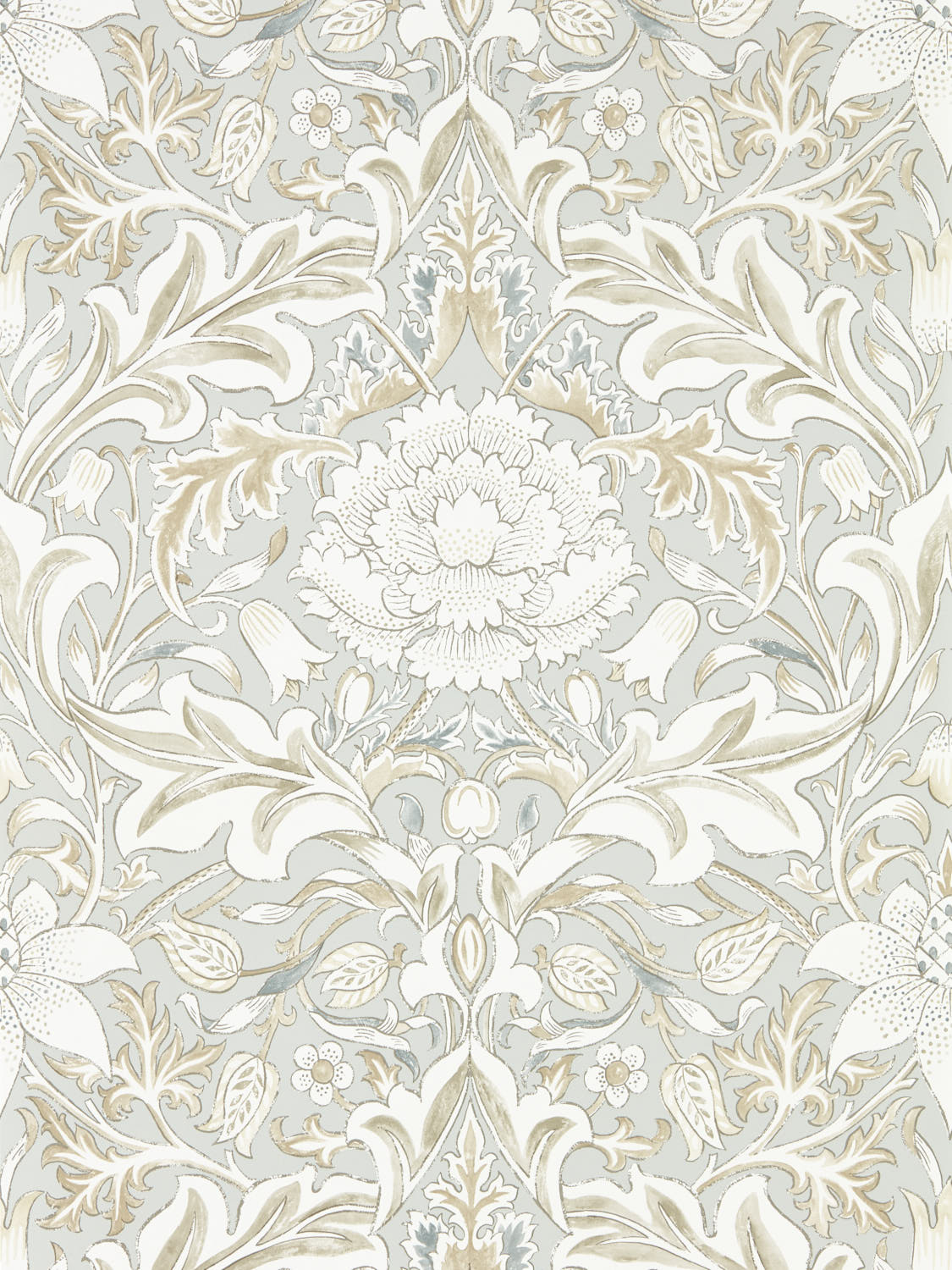 Morris & Co - Simply Severn Dove Simply Morris Wallpapers