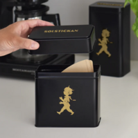 Kaffefilterhållare Svart/Guld