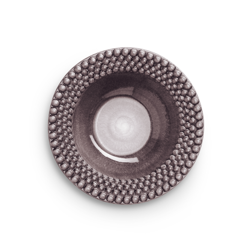 Bubbles Sopptallrik 25 cm Plommon