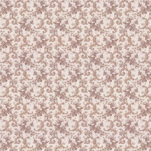 Lim & Handtryck - Hovdala blomma - kvist/Brun x112-21