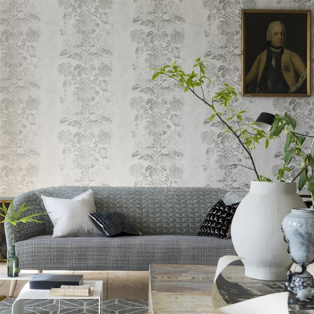 Designers Guild - Damasco Caprifoglio Wallpapers