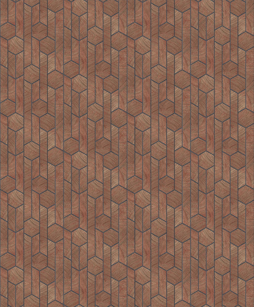 Midbec Tapeter - Kantha Rust