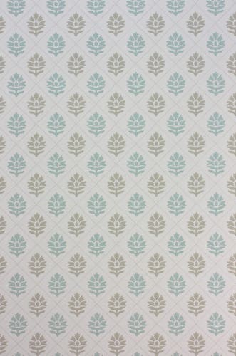Nina Campbell - Camille Aqua/Beige