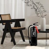 Brandsläckare 6 kg Svart/Silver